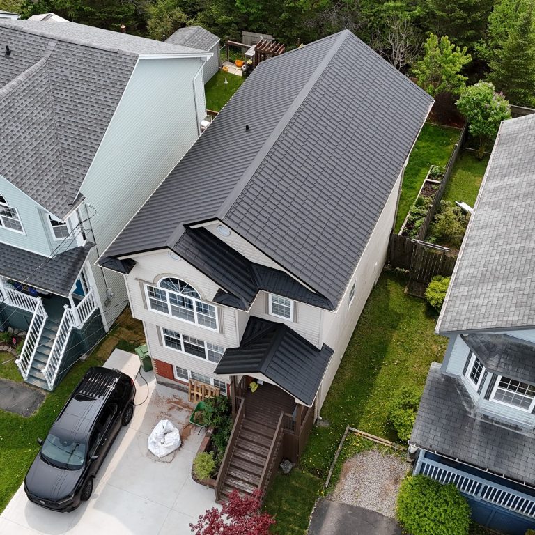 Metal roofing project